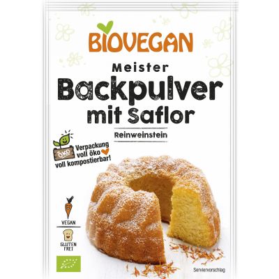 Bakpoeder van Biovegan, 16 x 1 stk